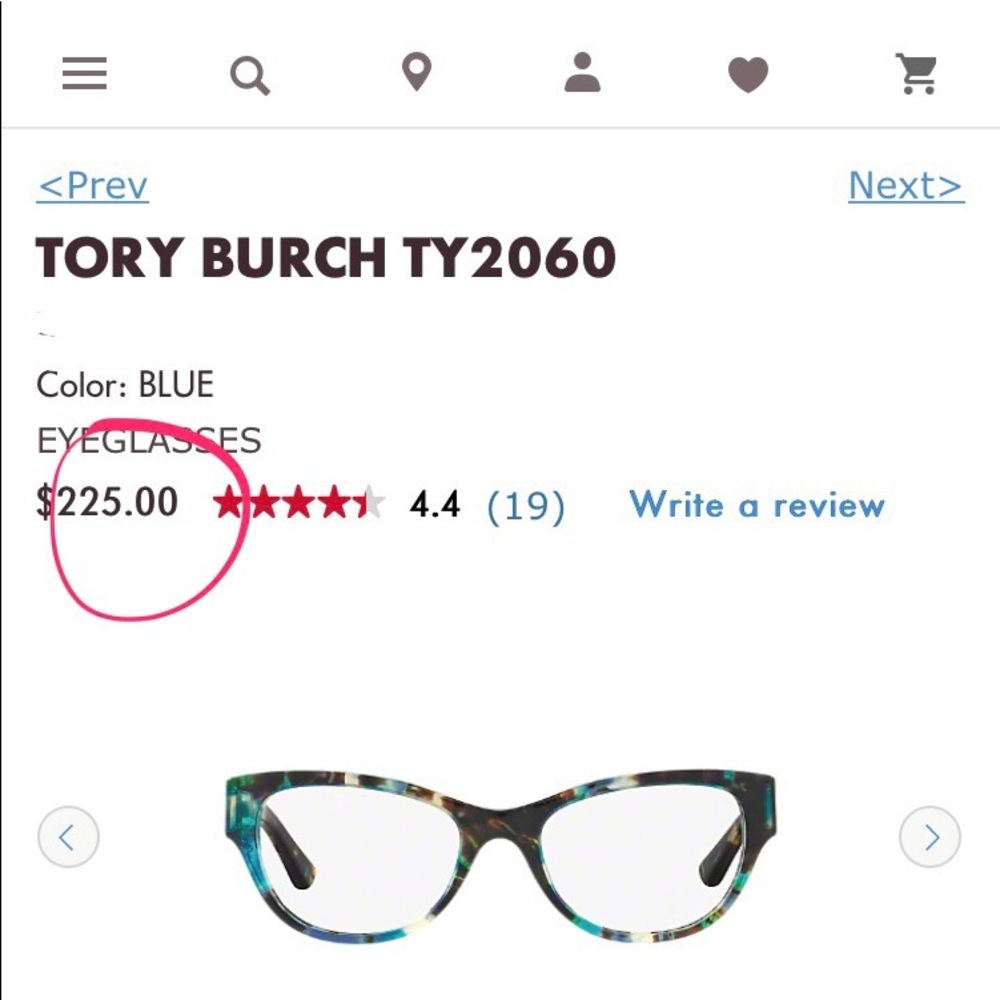 Tory Burch Glasses